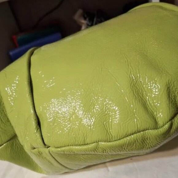 HOBO International Lime Green Designer Hobo Bag - Picture 5 of 8